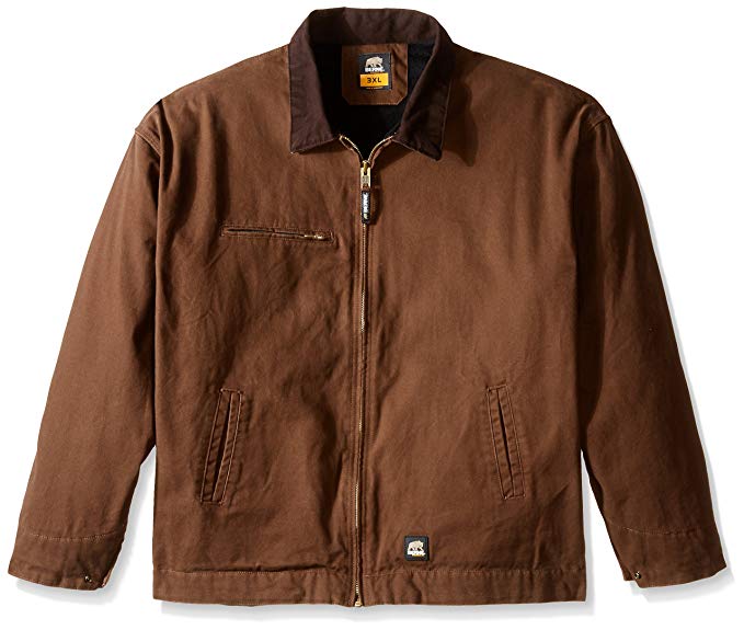 Berne Men's Big-Tall Original Washed Gasoline Jacket