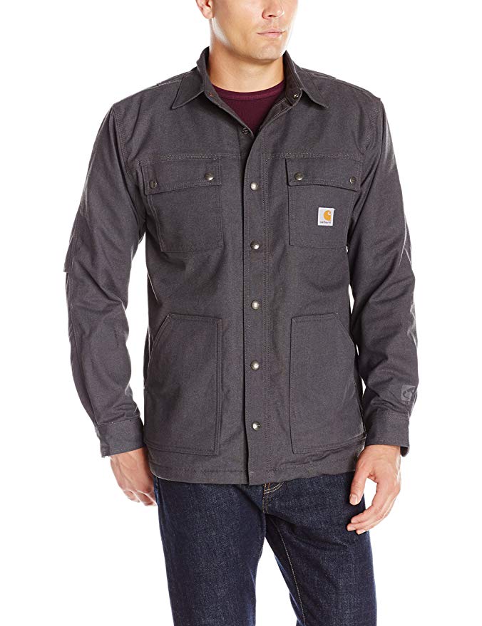 Carhartt Men's Full Swing Quick Duck Overland Shirt Jacket