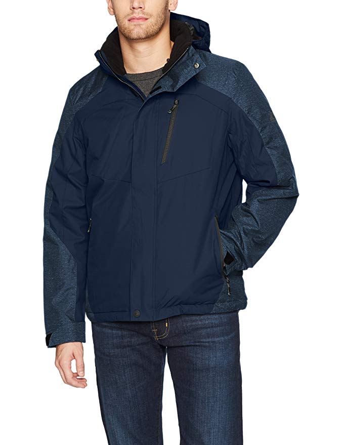 ZeroXposur Men's Beacon Insulated Grid Dobby Mid-Weight Jacket