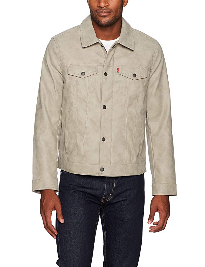 Levi's Men's Suede Touch Trucker Jacket