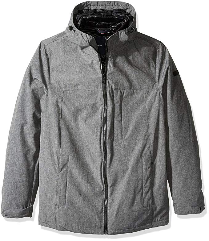 Tommy Hilfiger Men's Size Tall Mountain Cloth 3-in-1 Systems Jacket