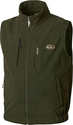 Drake Waterfowl MST Windproof Layering Vest - Olive - X-Large