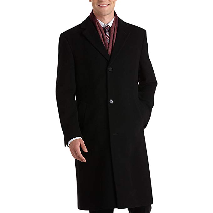 RALPH LAUREN Lauren Men's Topcoat Wool Cashmere Blend Columbia Overcoat - Colors