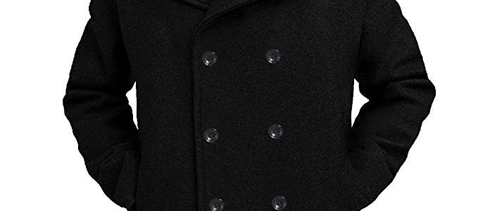 BGSD Men’s ‘Mark’ Classic Wool Blend Pea Coat (Regular Big & Tall) Review