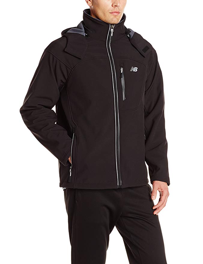 New Balance Men's Soft Shell 3-In-1 Jacket with Removable Inner Fleece