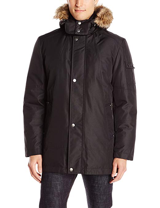 Buffalo by David Bitton Men's Dobby Tech Parka