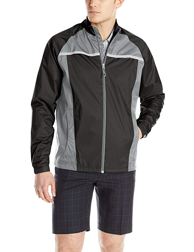 adidas Golf Men's Climastorm Essential Packable Rain Jacket