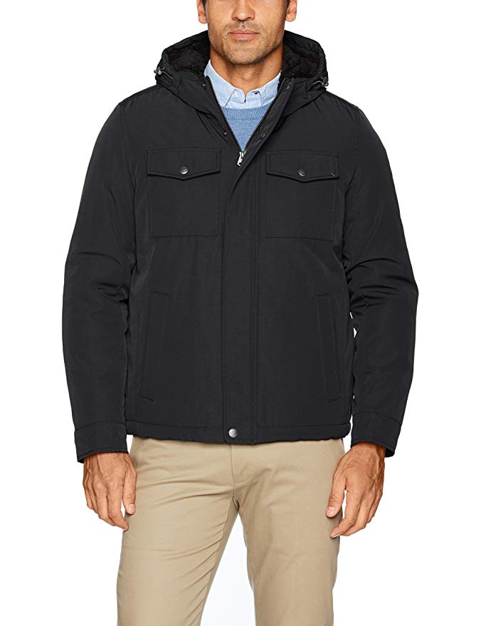 Dockers Men's Arctic Cloth Sherpa Storm Jacket