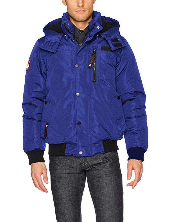 CANADA WEATHER GEAR Men's Bomber Parka