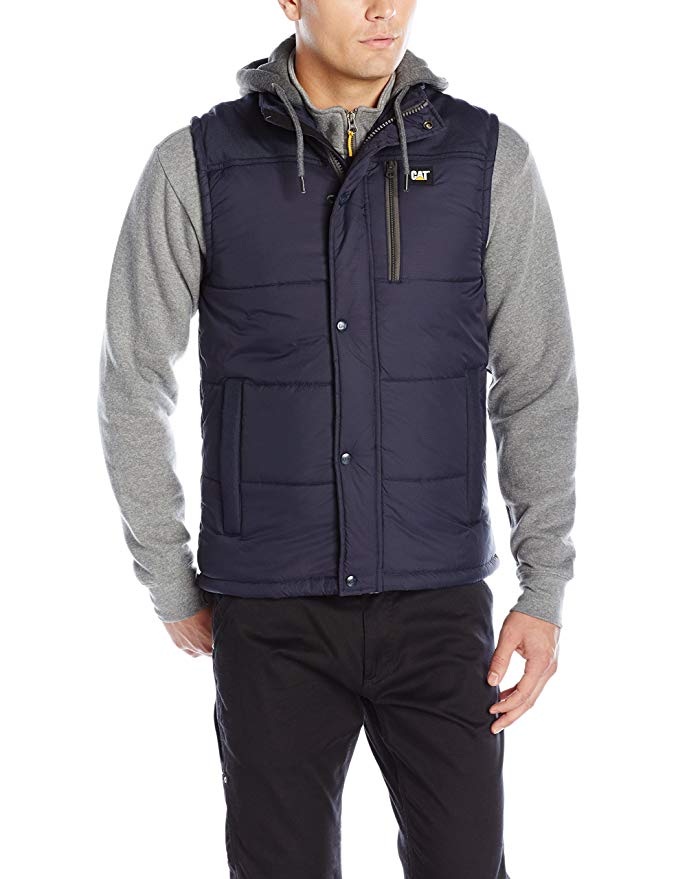 Caterpillar Men's Hooded Work Vest