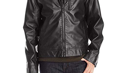 Calvin Klein Men’s Faux Leather Basic Hoody Review
