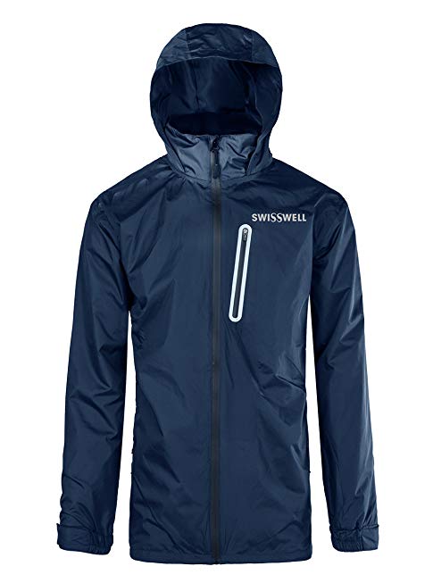 SWISSWELL Rain Coat Men Waterproof Hooded Rainwear Review