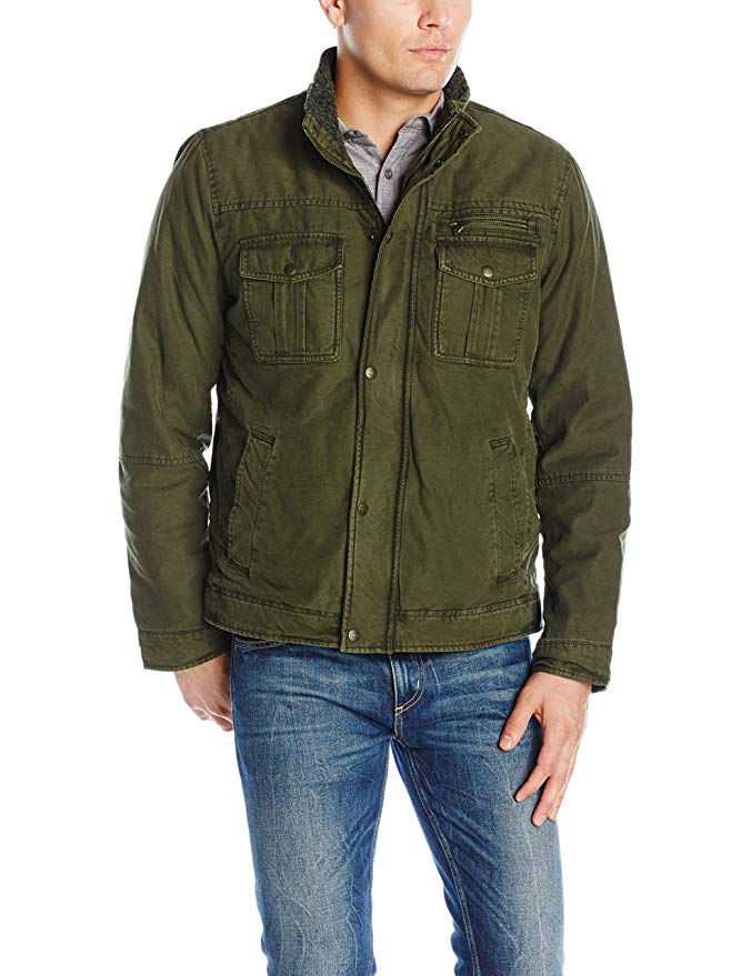 Levi's Men's Washed Cotton Two Pocket Sherpa Lined Trucker Jacket Review