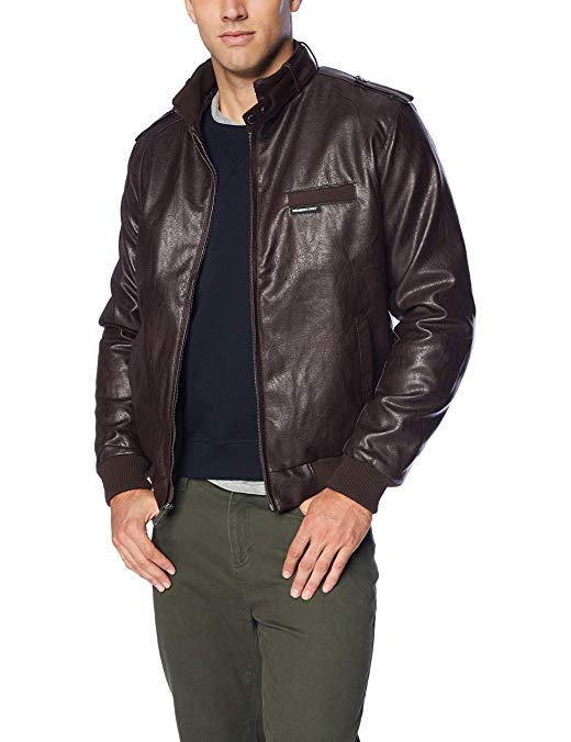 Members Only Men's Vegan Leather Iconic Racer Jacket Review