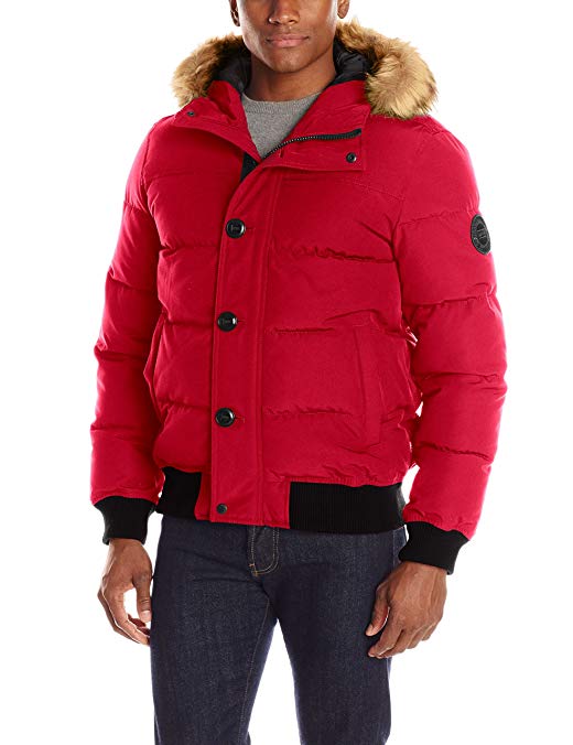 Levi's Men's Shorty Snorkel Quilted Hoody Bomber Review